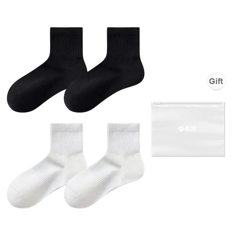 Temooues Ankle Socks Women's Shopping Bag Combo Set-9