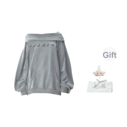 EVPGB Серый Женский Свитшот