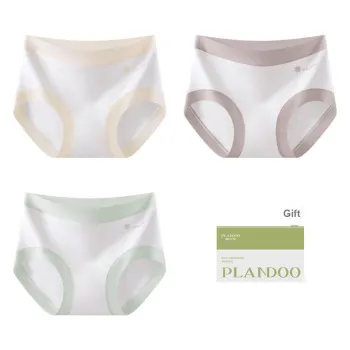 PLANDOO Underpants Women's Shopping Bag 3 Pack