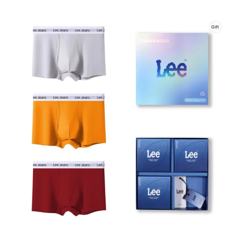 Lee Underpants Men's 3 Pack Gift Box Set-50