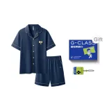 [Summer Cropped Men's]Blue