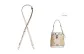 Ecru 1.1 Wide Litchi Grain Gold Buckle 90-120cm[Compatible with Dempsey Bucket Bag]