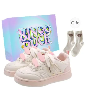 BINGO DUCK Slip Resistant Low Top Skateboard Shoes Women's