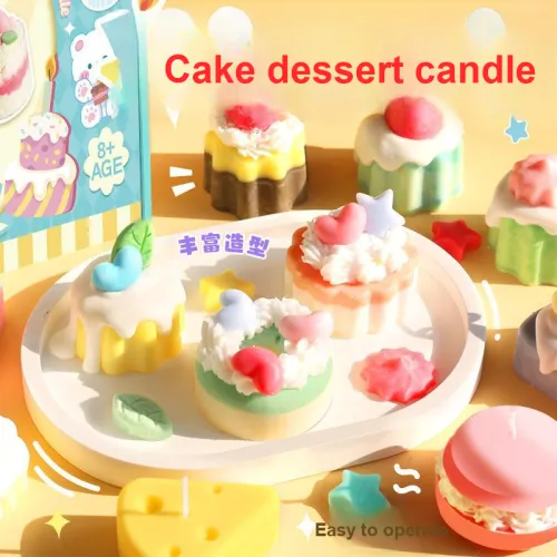 Mr. Toy Торт Dessert Свеча Handmade DIY Материал Сумка Игрушки