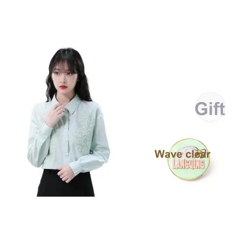 LANGQING Женские рубашки