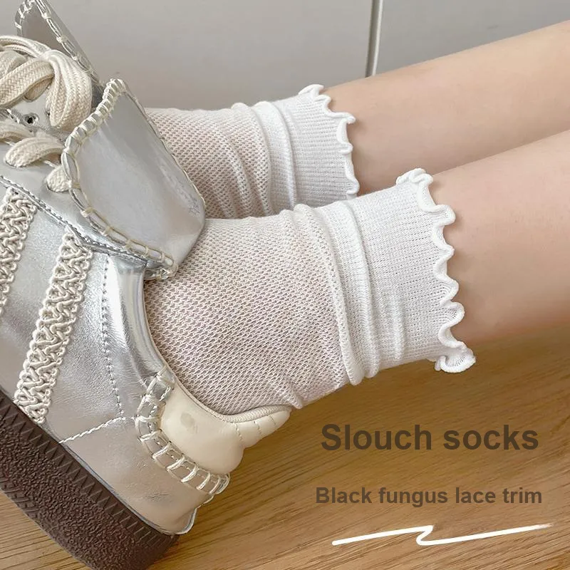 Top Melon Mid Calf Socks Women's Combo Set-44