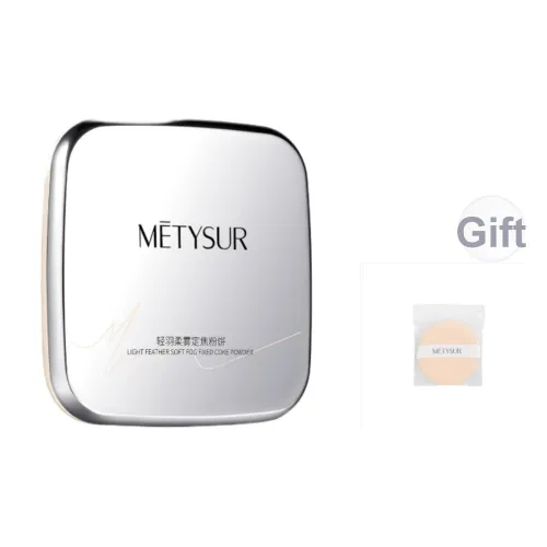 METYSUR Light Feather Мягкий Туманный Фиксированный Focus Пудра Длинное Сохранение
