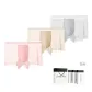 Extra Thin Ice Silk 7A Mulberry Silk Antibacterial[Cherry Blossom Pink+Mocha Coffee+Dusk Mountain Gray]3 Pack Gift Box Set