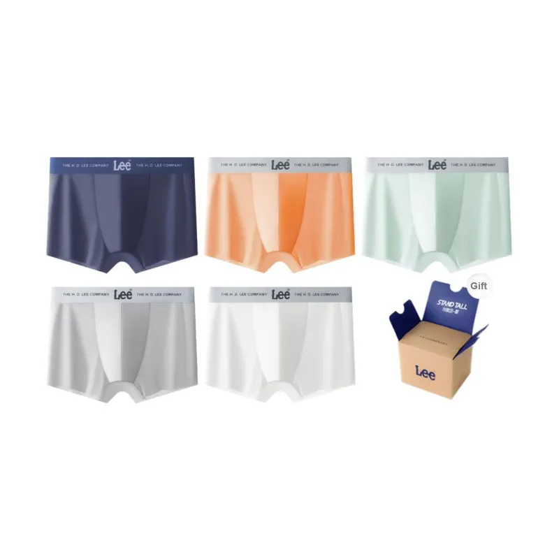 Lee SS23 Ice Series Summer Underwear Gift Box Men's Pack Of 5-0