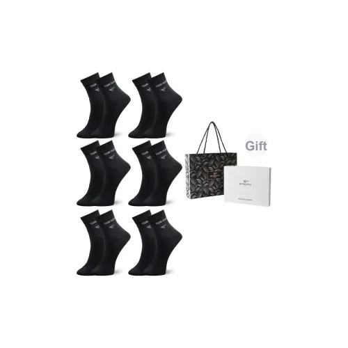 SEPTWOLVES Носки Crew Мужские упаковка из 6 пар в подарочной коробке