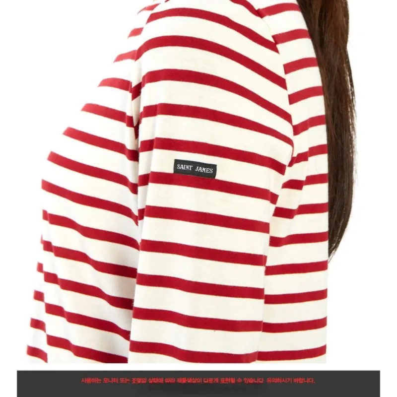 SAINT JAMES T Shirt Women's Red-9