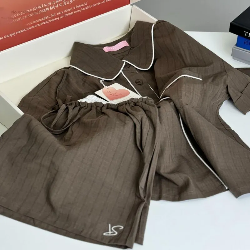 WANANNI Pajama Gift Box Women's Mocha-1