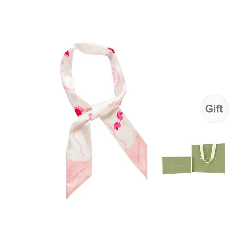 VANESSA HOGAN Silk Scarves Women's-5