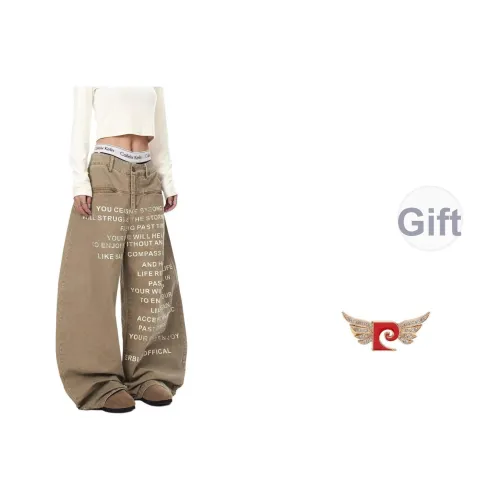 PIERRE CARDIN Khaki Женские Джинсы