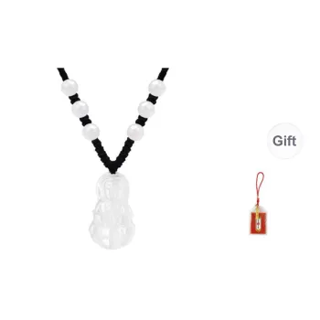 LUXLINE Chalcedony Necklaces Unisex