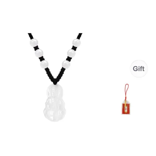 LUXLINE Chalcedony Necklaces Unisex