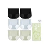 Mysterious Black 2 Pieces+Blue 2 Pieces+Cream Green 2 Pieces, Box Included
