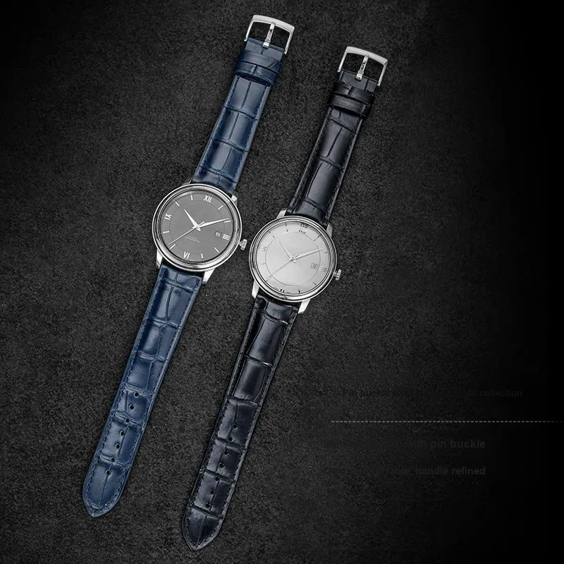IStrap Omega Compatibility Watch Band Cowhide Leather Material-10