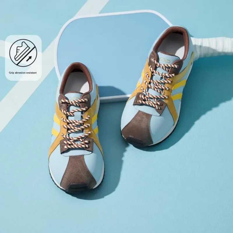 Hotwind Energetic Urban Series Low Top Casual Shoes Women's Blue Yellow-4
