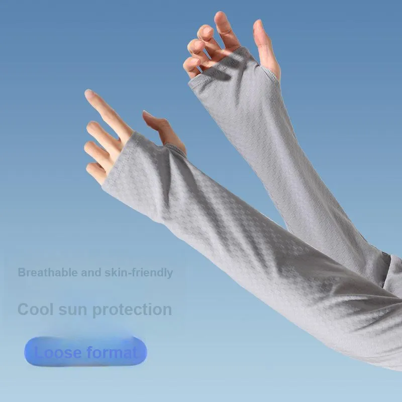 YUZHAOLIN Polyamide Sun Protection Sleeves Unisex-1