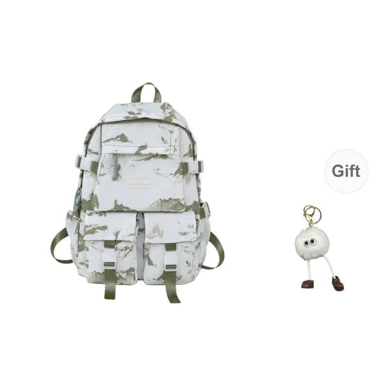 URBAN FOREST Nylon Backpack Unisex Multicolor-17