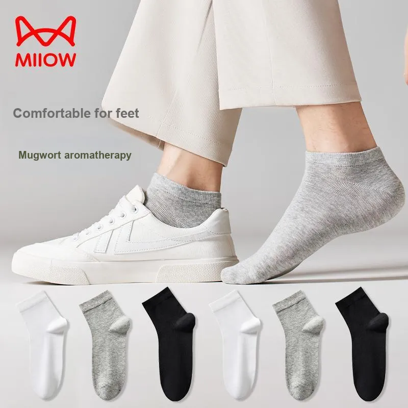 MIIOW Crew Socks All Season Men's 5 Pack-11