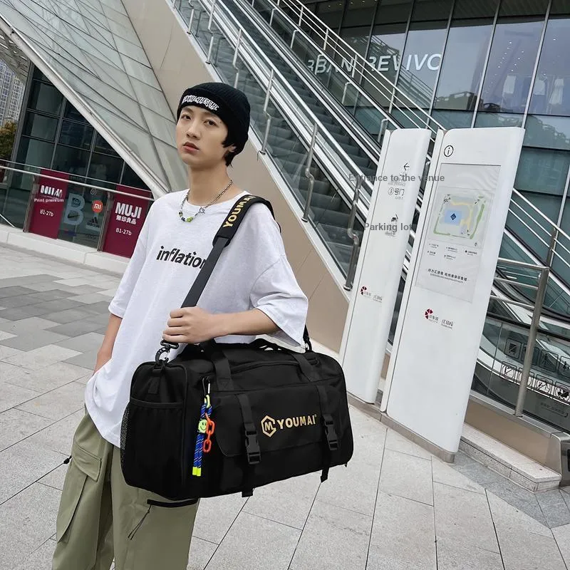 MTribe Nylon Travel Bag Unisex Multicolor-16