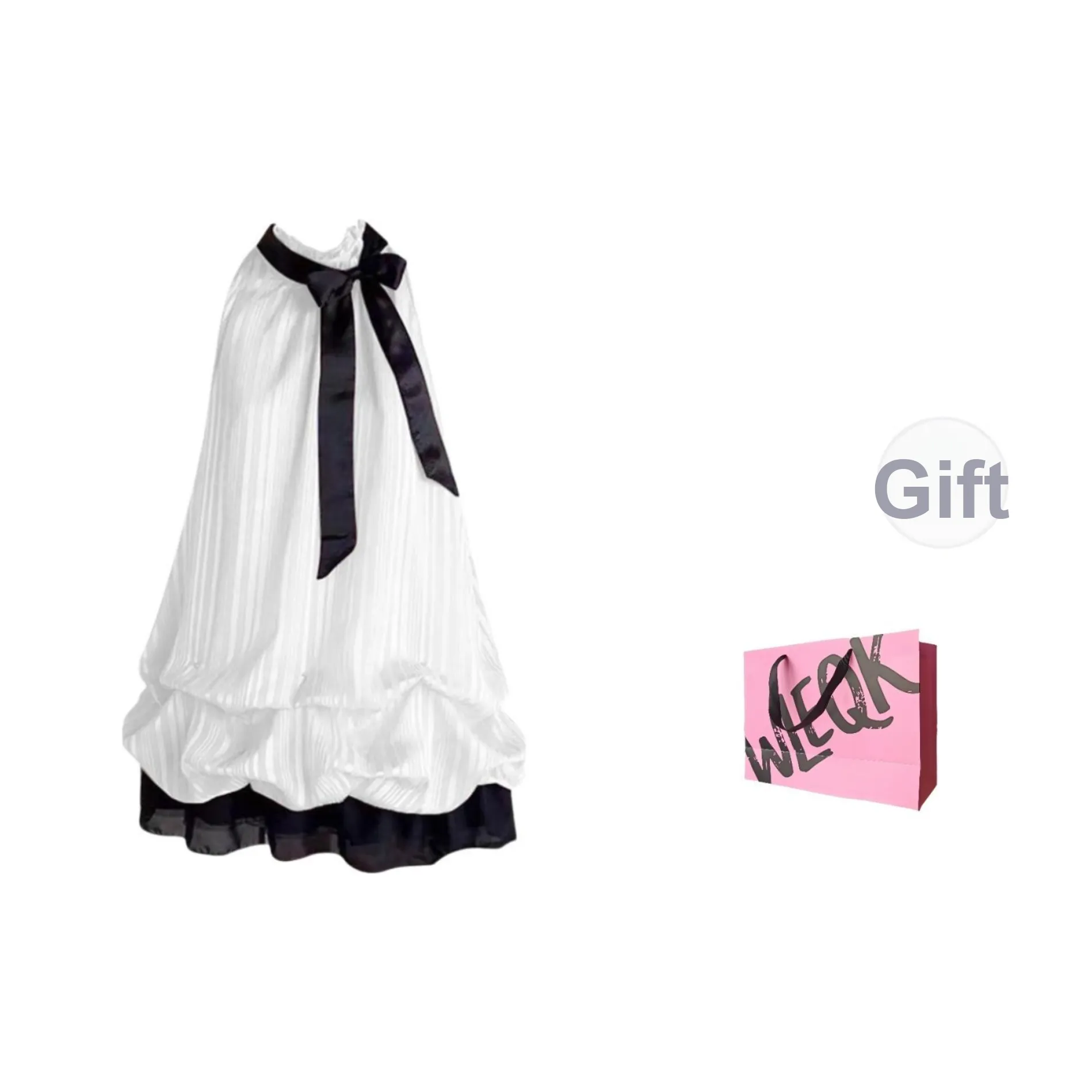 CTRTRC Белый Женские Слиплатья