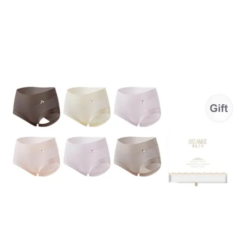 XIA.WA.ZHI.XIU Underpants Women's Box 6 Pack