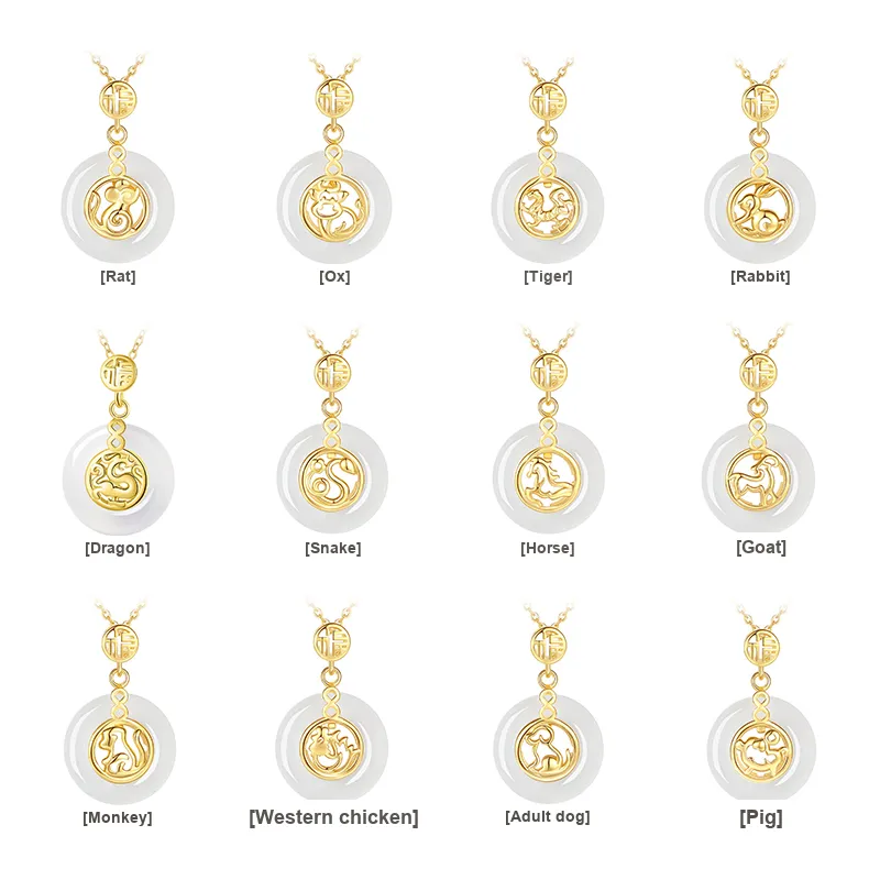KING TAI FOOK Chalcedony Necklaces Women's-1