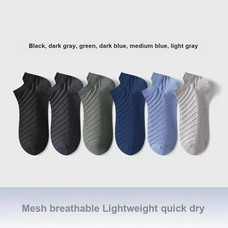 H YXIANG Ankle Socks Unisex 6 Pack-3