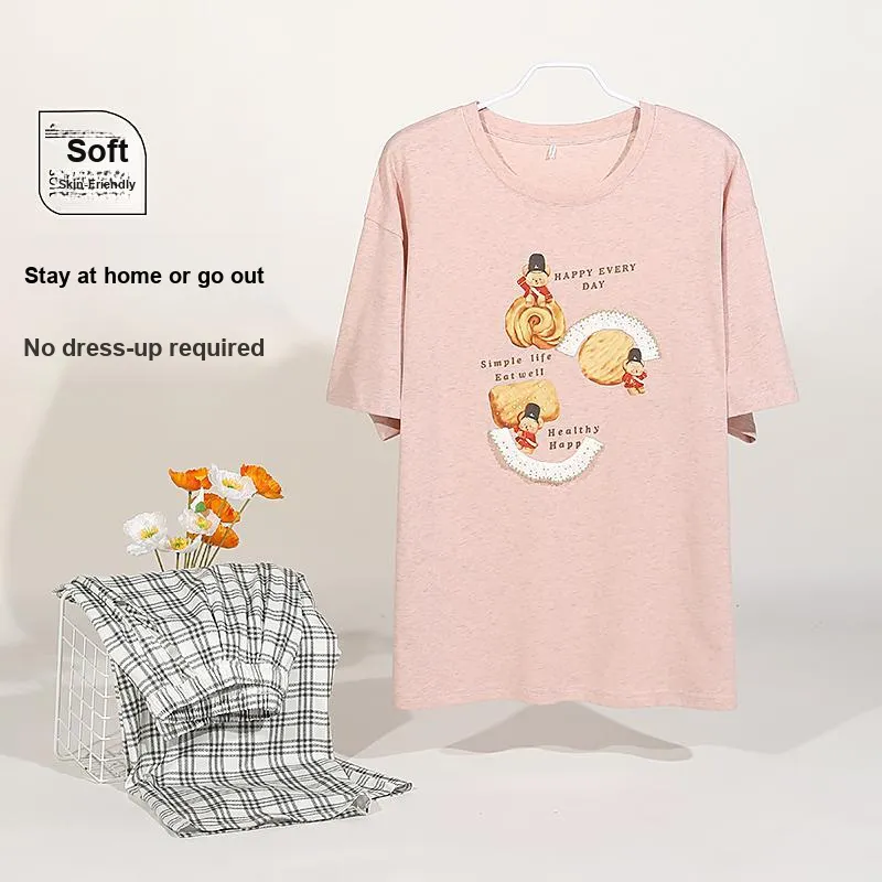 WANANNI Pajama Set Women's Pink-7