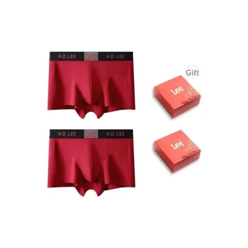 Lee совместный бренд модель нижнее белье подарочная коробка мужское 2 упаковки