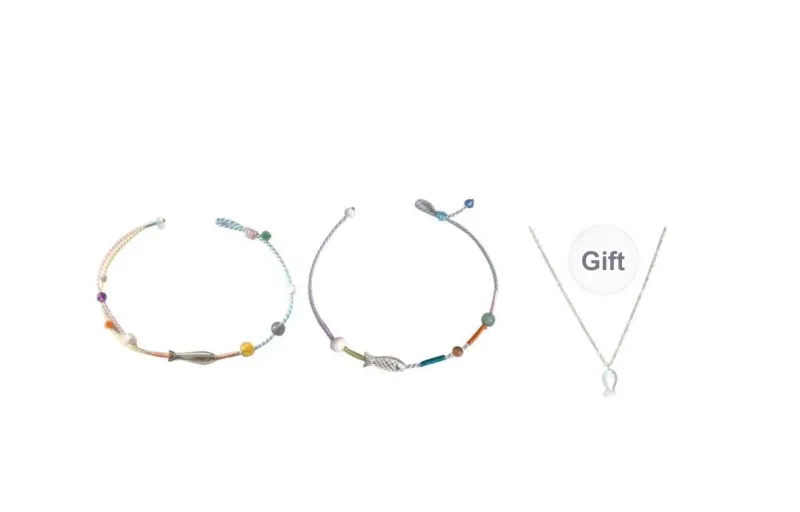 MIDNIGHT MOMENT Alloy Rope Bracelets Unisex-14