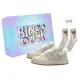 Yellow Small Floral+Gift Socks+Exclusive Shoe Box