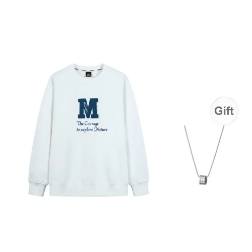 Mizuno Sweatshirt Unisex White Comes With Necklace