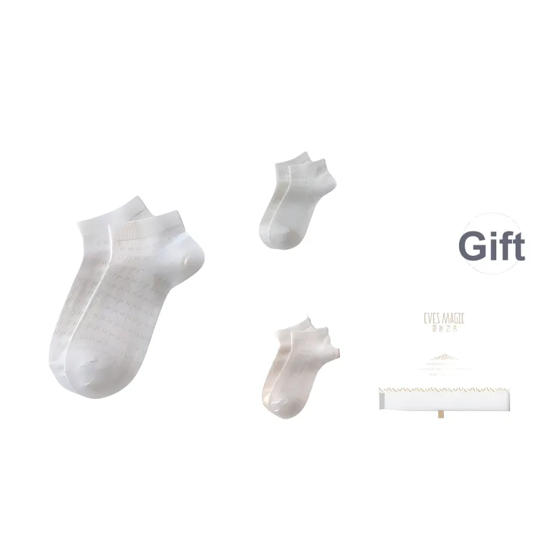 XIA.WA.ZHI.XIU Ankle Socks Women's Box 3 Pack-6