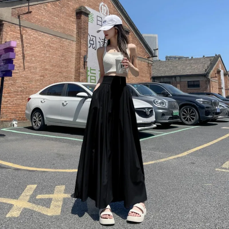 AHDO Casual Long Skirts Women's-17