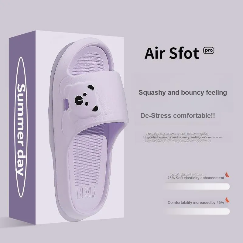Foot Recreation Squashy And Bouncy Feeling Slippers-6