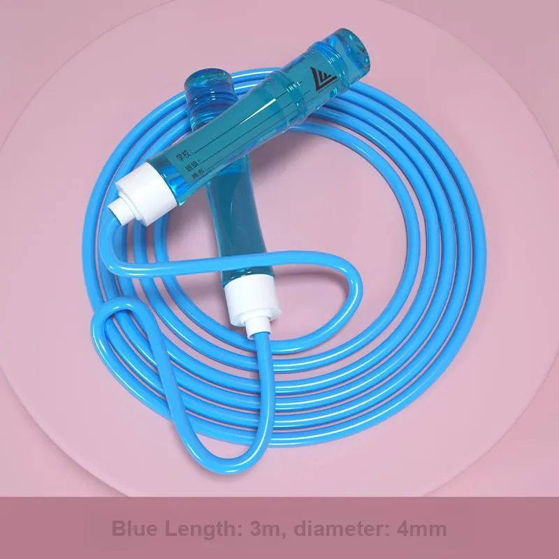 LENWAVE Fitness Training Non Countable Jump Ropes Students Handle Material Plastic, Rope Material PVC 3m-7