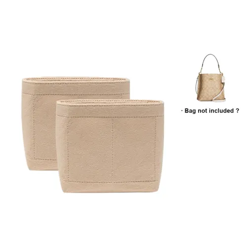 Ingenuity Handmade Вкладыш для сумки из фетру плечевой ремень женский бежевый