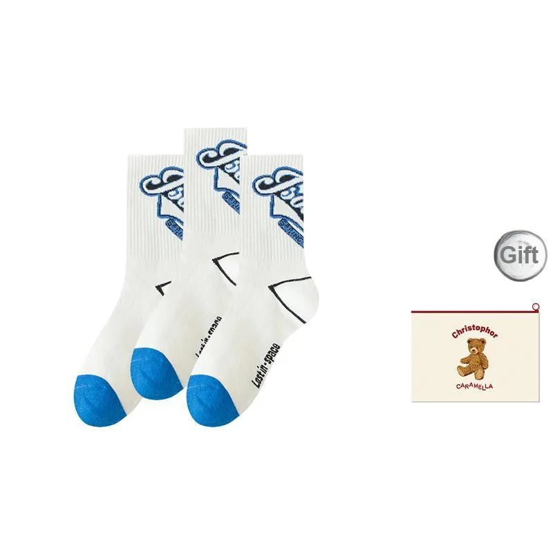Caramella Mid-Calf Socks Men's Shopping Bag Combo Set-10