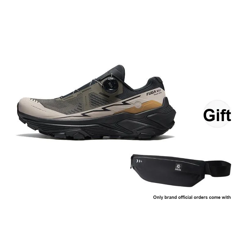 KAILAS FUGA EX3 BOA Running Shoes Men's Low Top Pumice Gray/Longing Gray