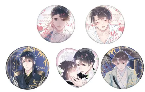 Xhdm Absolute Whitening Lotus Online Teaching, Shen Chang Liu & Mo Zhi Yang, Badge Badges