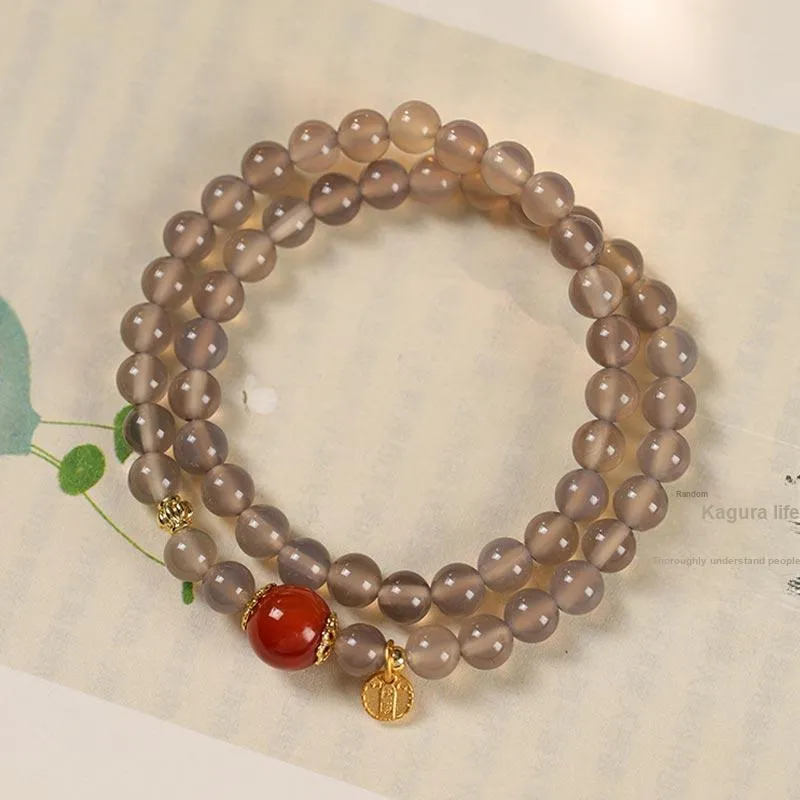 SHARK BABY Agate Bracelets Women's-4