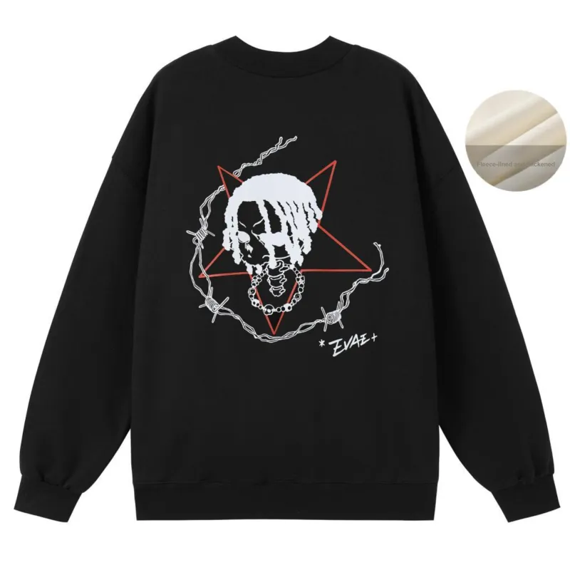 *EVAE+MOB Dreadlocks Series Sweatshirt Unisex-2