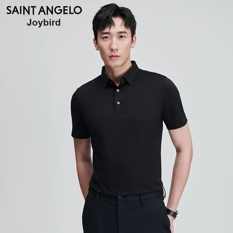 SAINT ANGELO Polo Shirts Unisex Black-1