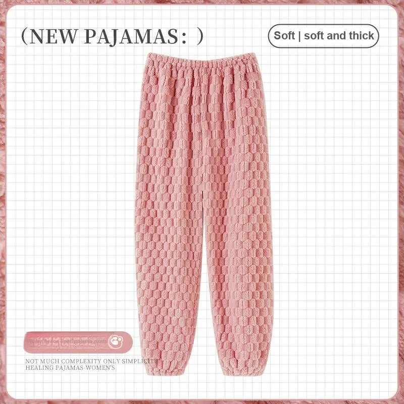 OUSHIBO Pajama Pants Women's Image Color-1