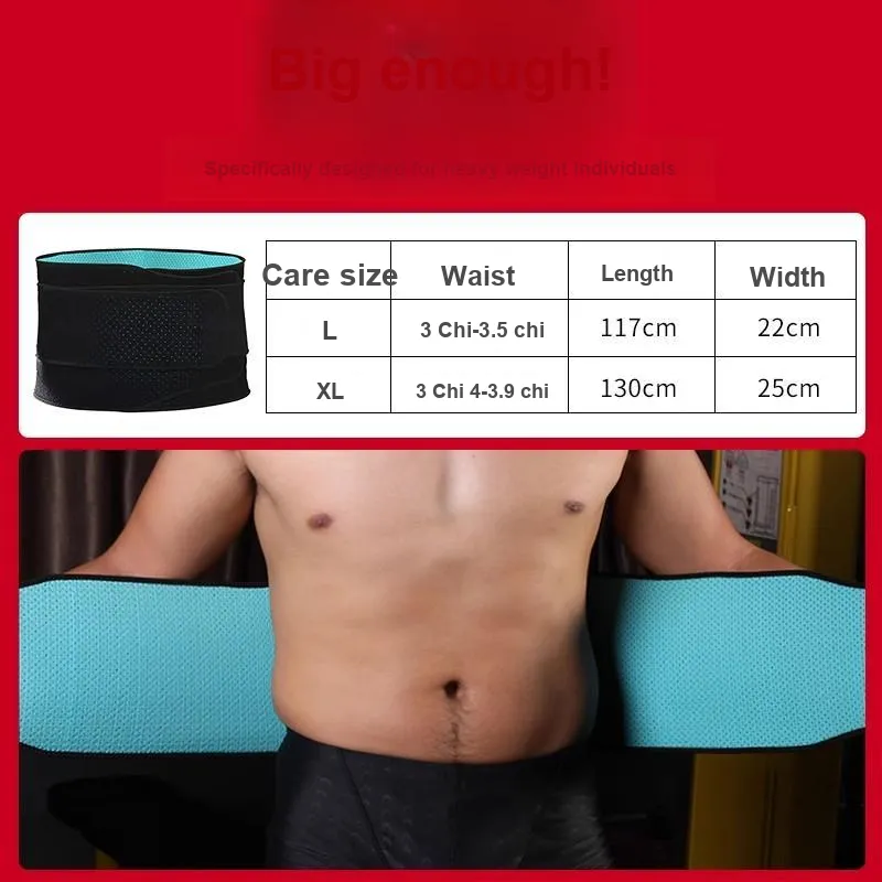 NAILEKESI Back Support Braces Breathable Warm Protective Pressurized And Non Slip OK Fabric Unisex-1