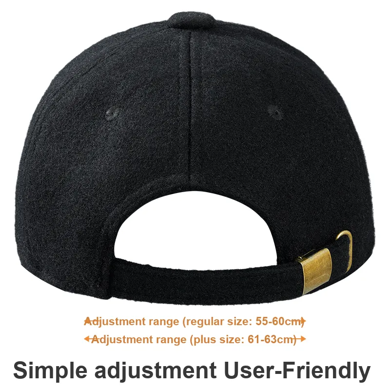 DENSSYNE Woolen Baseball Caps Men's-7